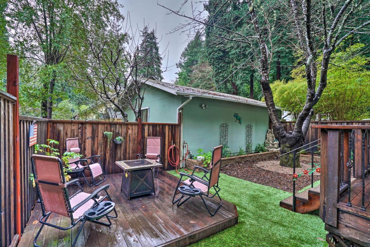 California Cottage Less Than 4 Mi To Redwood Hiking Trails Ben Lomond ภายนอก รูปภาพ