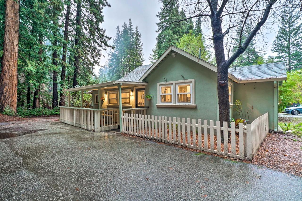 California Cottage Less Than 4 Mi To Redwood Hiking Trails Ben Lomond ภายนอก รูปภาพ
